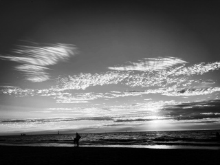 BLACK SUNSET. - Les B&W