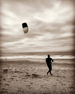 KITE SURF. - Les sépia